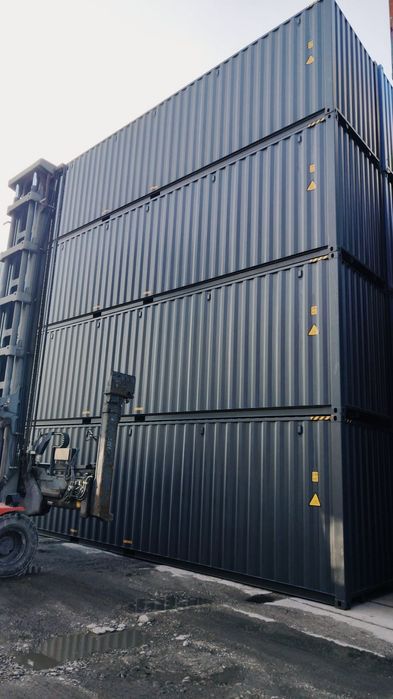 Kontener morski magazynowy 40HC 12 metrowy, podwyższany, nowy, kolory!