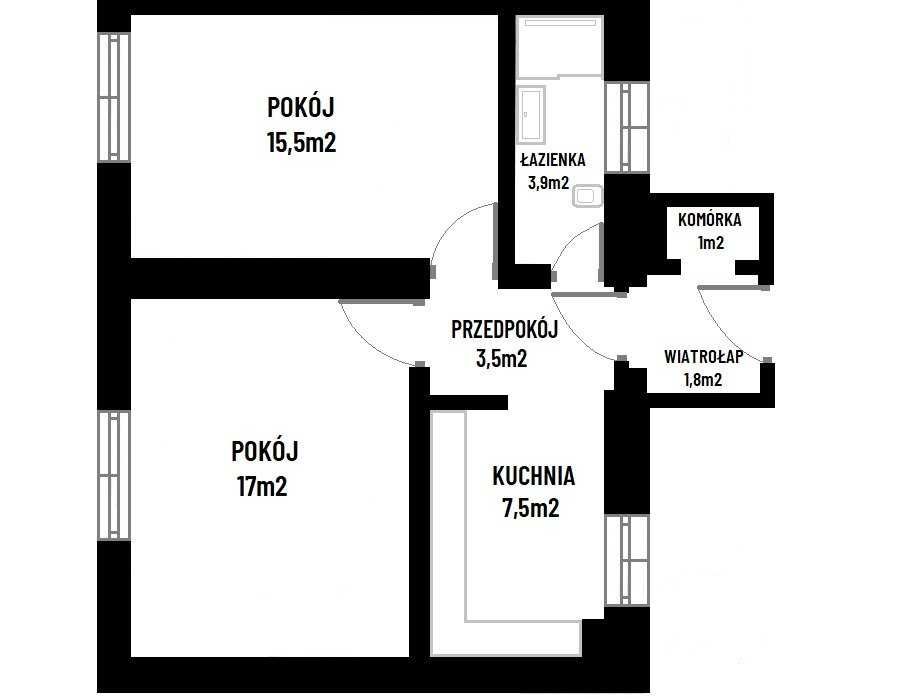 50 m² | 2 pokoje | Umeblowane | Piwnica | Od zaraz | Ruda Śląska