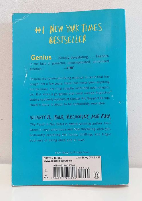 The Fault In Our Stars, de John Green (Edição inglesa)