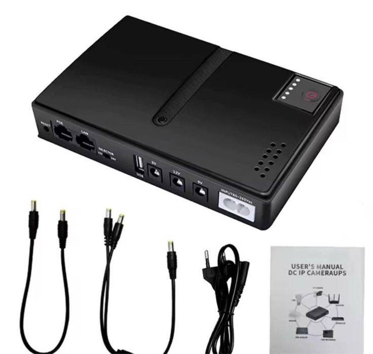 UPS Бесперебойник для роутера UPS WI-Fi 12V/9V/5v,