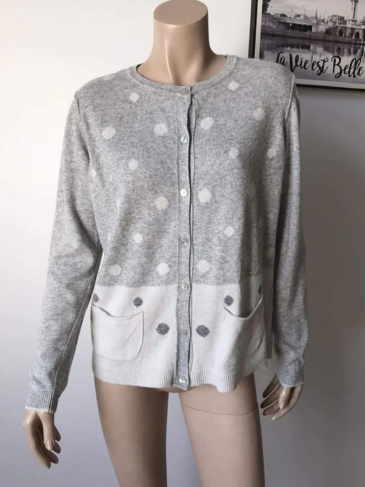 Benedetta B sweter damski M merino kaszmir
48%wełna merino 
7%kaszmir