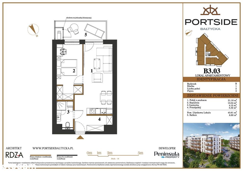 Portside Bałtycka - B3.03
