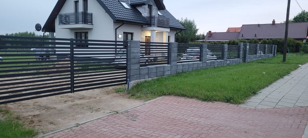 Ogrodzenie panelowe Brama furtka