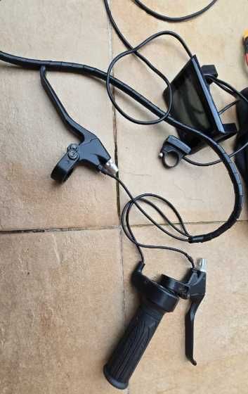 Kit Conversão E-Bike Elétrico 1000W 48V + Bateria