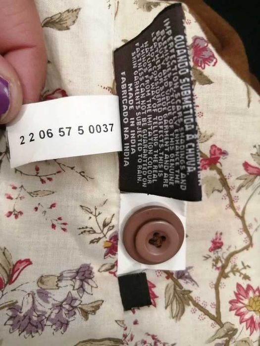 Casaco em Pele Sacoor