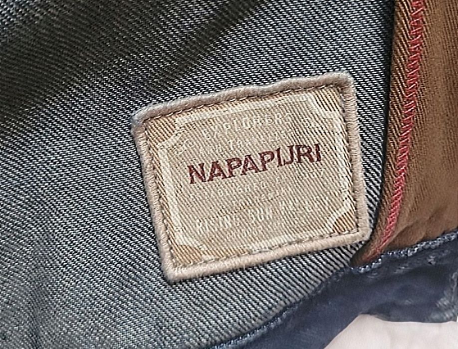 Джинсова куртка Napapijri Biker Jacket | Оригінал | Розмір XXL
