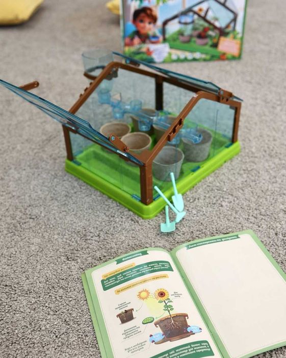 Ботанічні експерименти, теплиця з поливом насіння, набір садівника