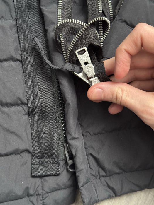 Микропуховик All Saints Black Dark Grey Hughes Padded Jacket