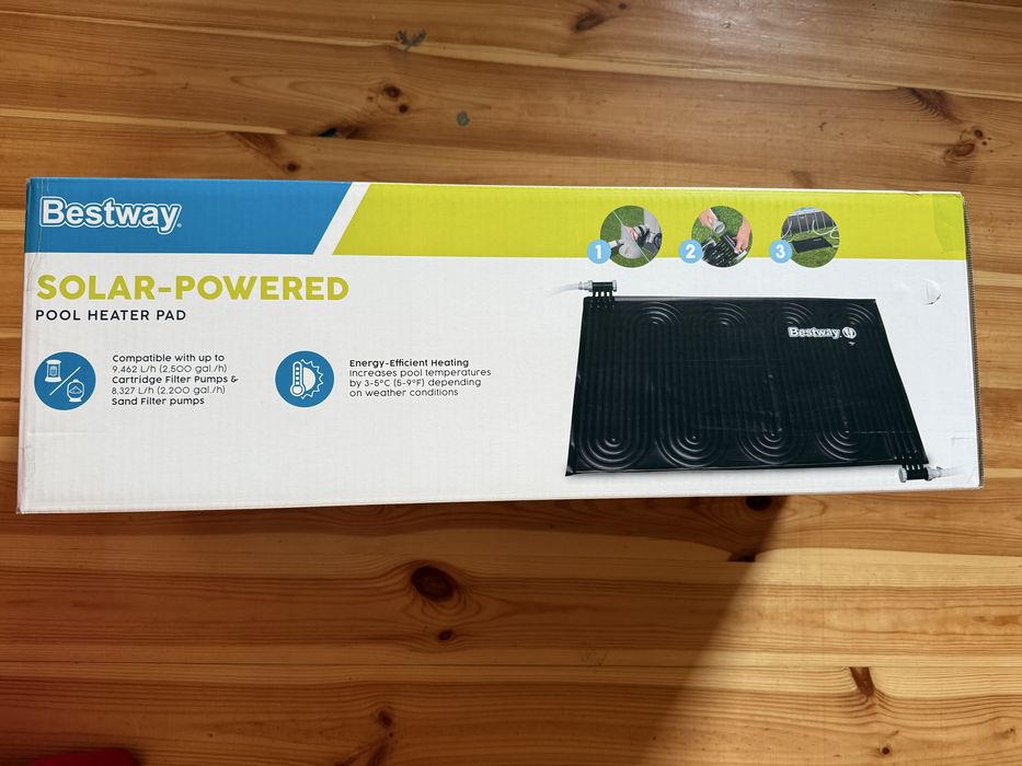 Nowa Mata Solarna Grzewcza do Basenu 1,7m Bestway do Podgrzewania Wody 58423