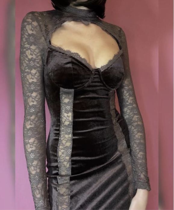 Кружевное платье