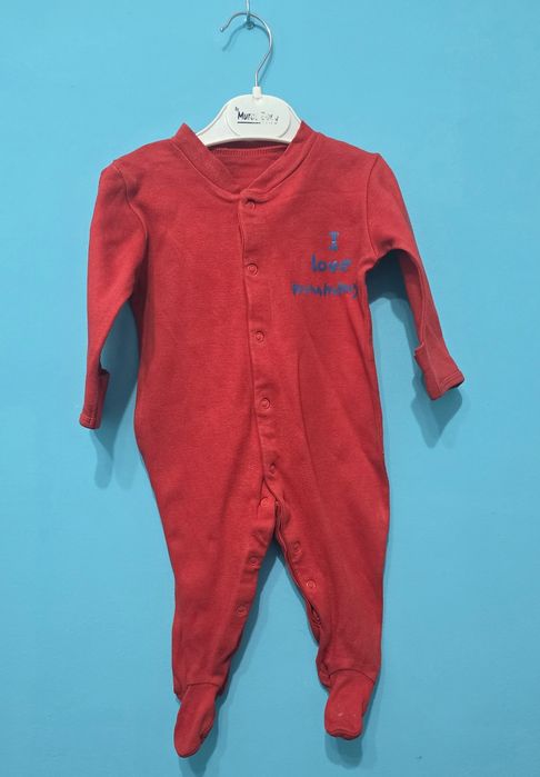 Czerwony pajac niemowlęcy