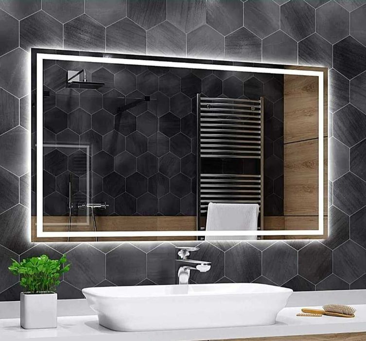 АКЦІЯ! Зеркало з лед підсвічуванням Зеркало с подсветкой овальне