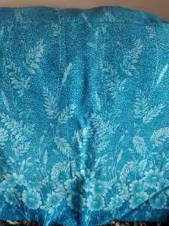 тканина ситець голубого кольору (залишок)