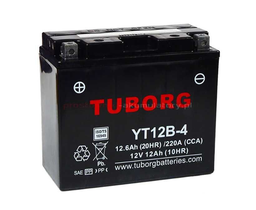 Akumulator Tuborg YT12B-4 12Ah 220A AGM Golisza 10E