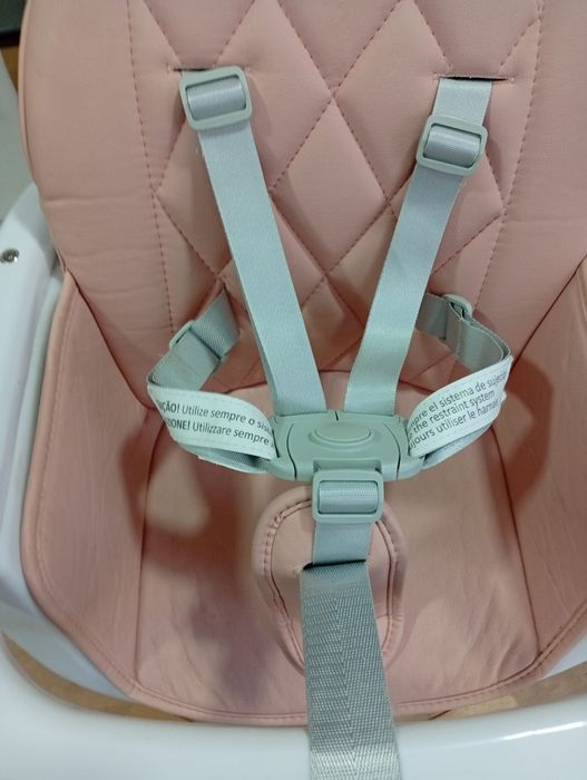 cadeira de papa plastimyr woody rosa