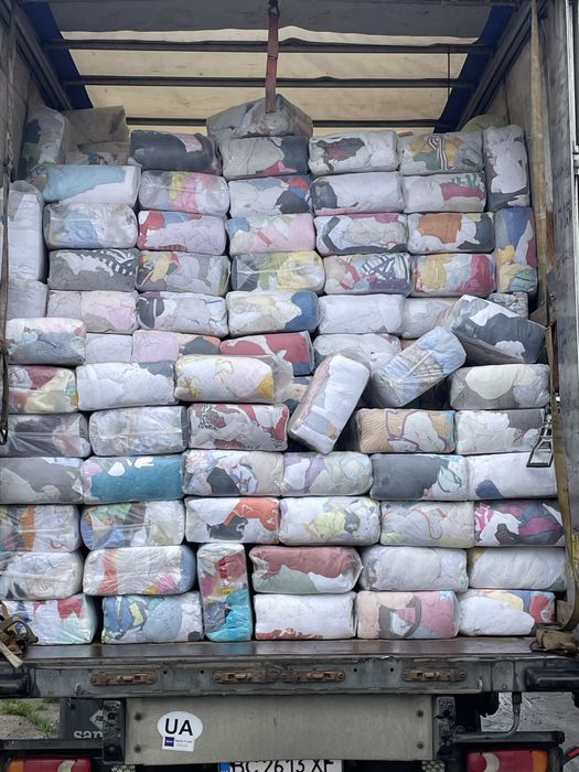 Ветош від ВИРОБНИКА в брикетах 10кг . Продам з ПДВ та за готівку