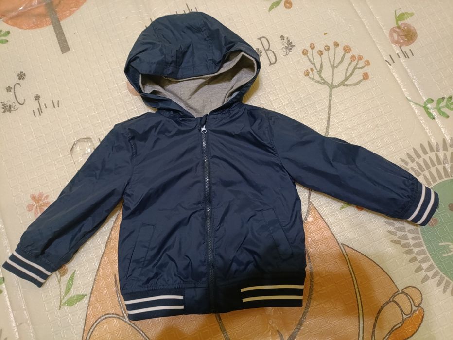 Дитяча курточка дощовик, двосторонній