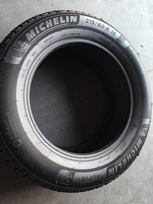 R16 215 60 шини зимові Michelin Alpin 6 чудовий стан преміум клас