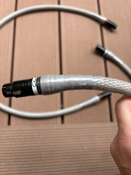 Acoustic Zen Zero Crystal Silver Reference II XLR 1M