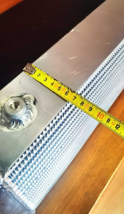 Intercooler Universal 600x300x76 Alumínio Alta Performance