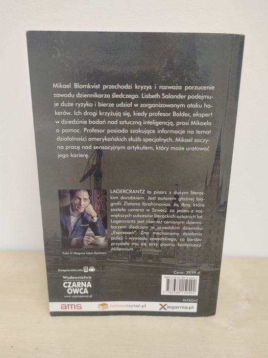 David Lagercrantz Co nas nie zabije