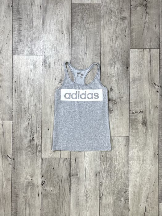 Adidas Essentials climalite майка S размер женская спортивная с принтом