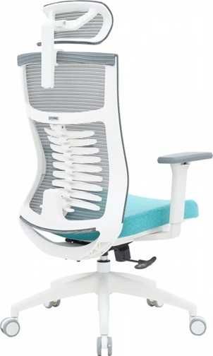 Офісне крісло OfficePro Balance White/Dark Gray/Blue