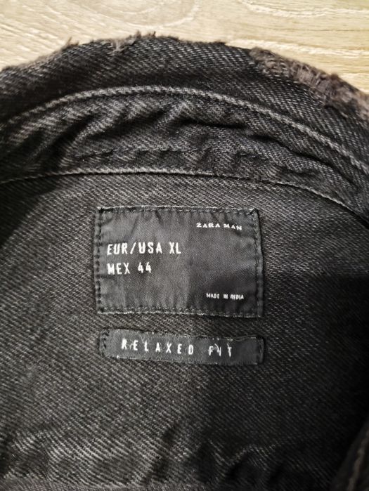 Куртка-сорочка zara джинсова