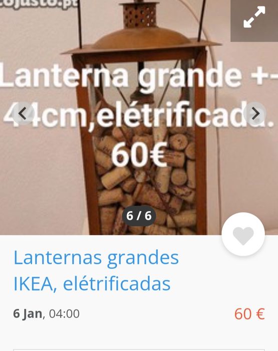 Lanternas da IKEA eletrificadas