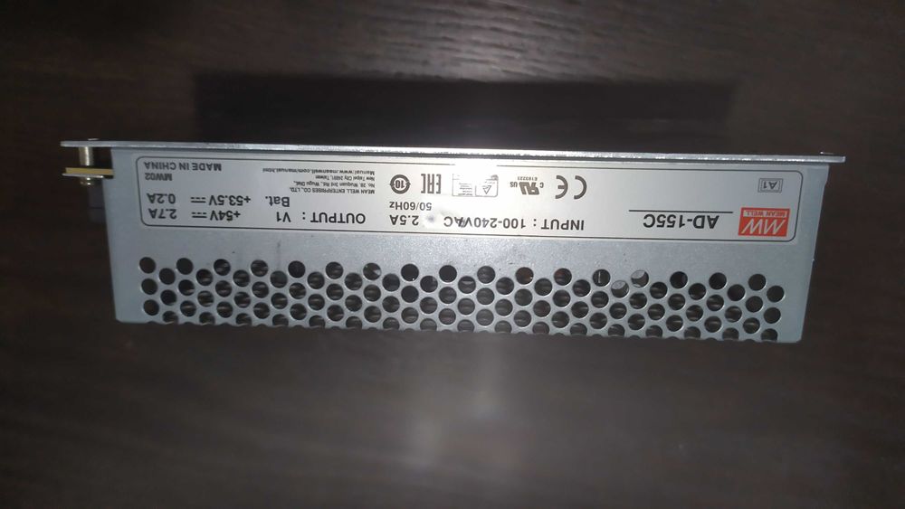 Імпульсний блок живлення  Mean Well AD-155C  з функцією UPS