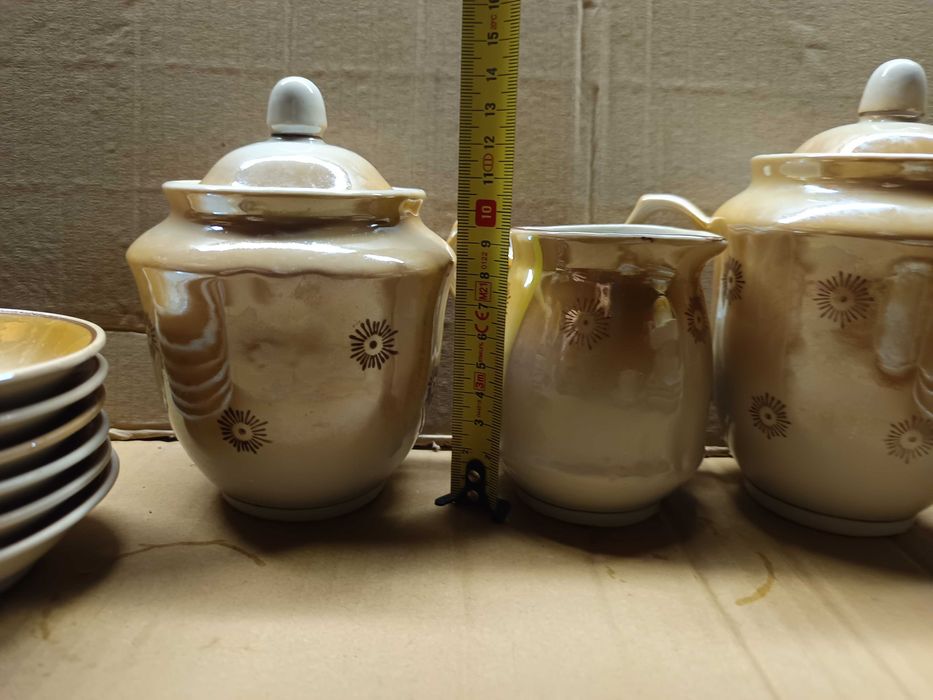 Чайний сервіз Кульбаба, клеймо Баранівка