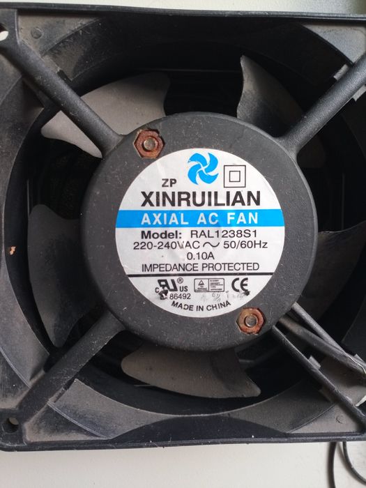 Кулер-вентилятор 220 вольт.