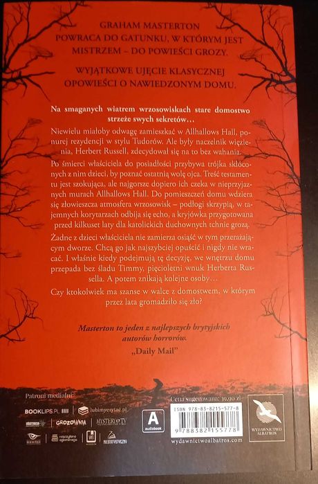"Dom stu szeptów" Graham Masterton