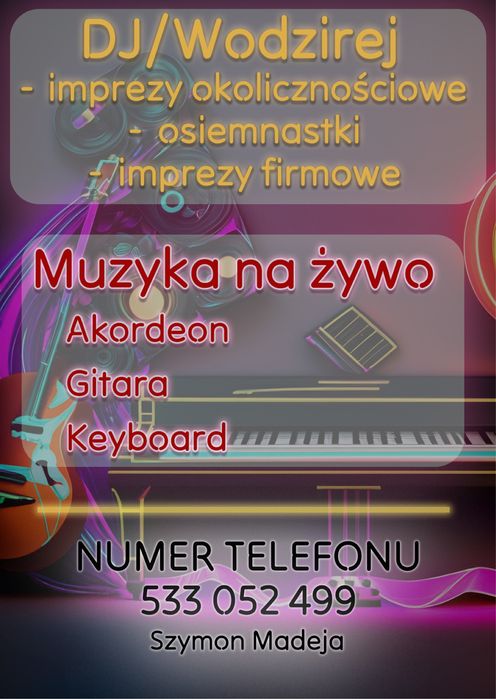 DJ wodzirej na Twoją imprezę