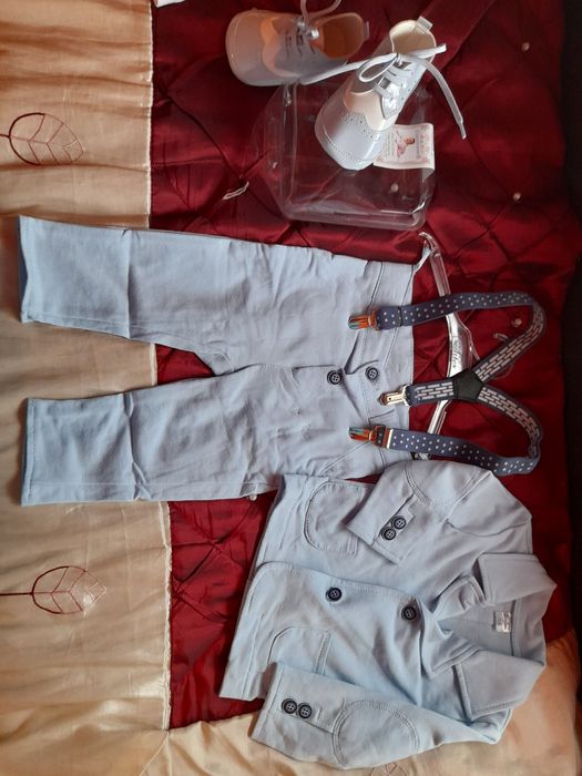 Komplet na chrzest rozm. 74