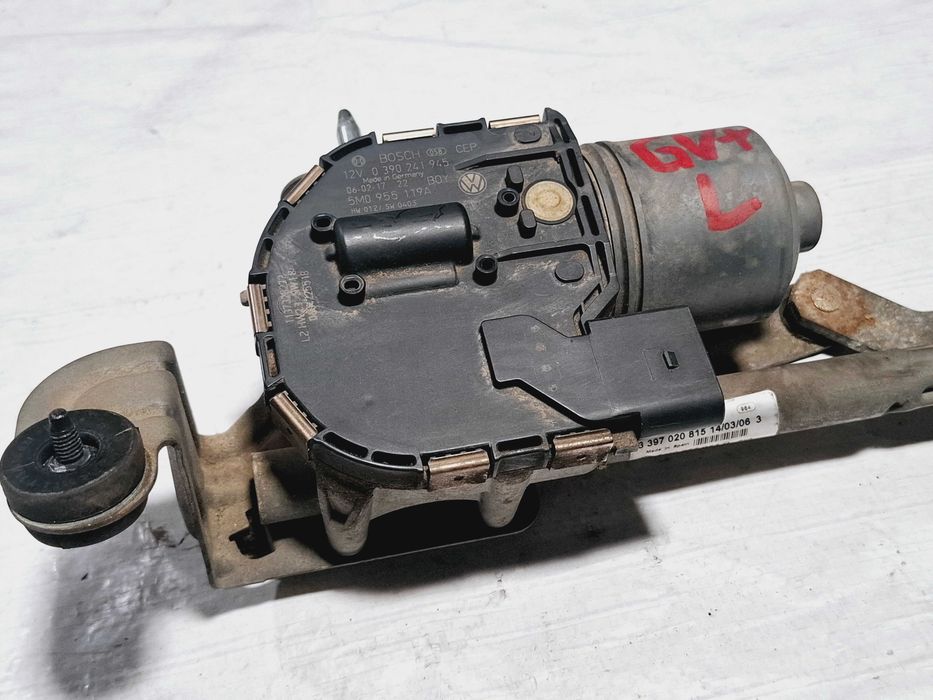 mechanizm silniczek wycieraczek przód lewy vw golf v 5 plus + 5m0