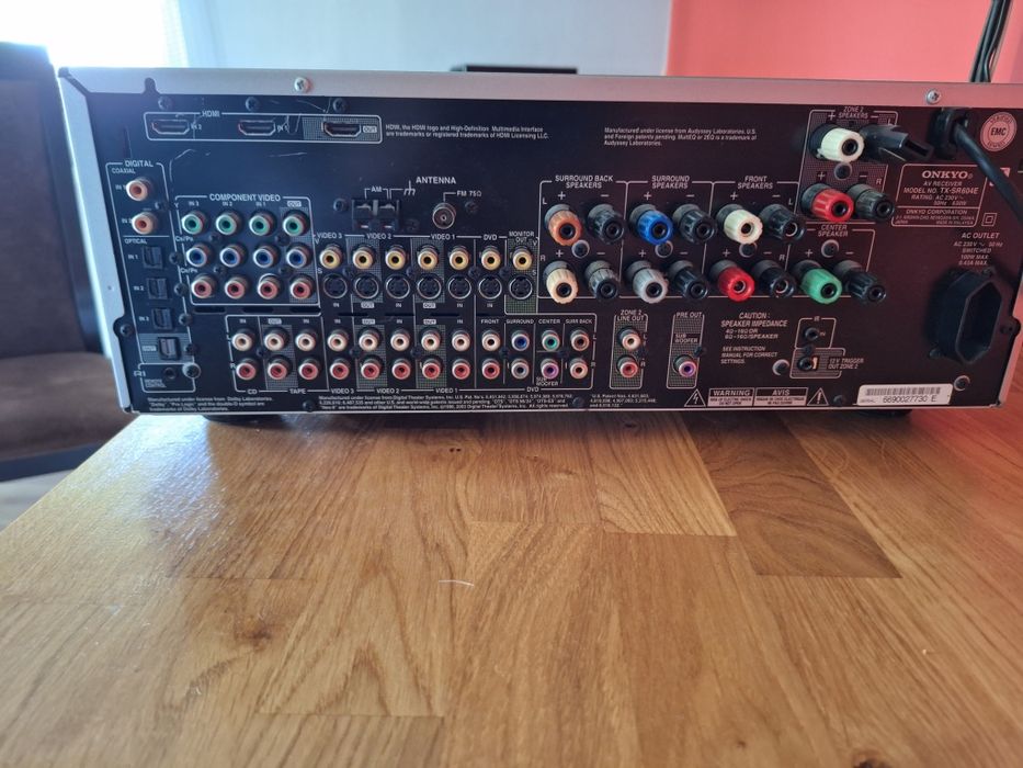 Amplituner kina domowego onkyo7.1  txsr60404