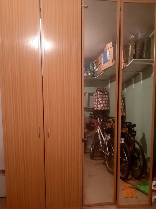 Portas armário, com espelho como novo