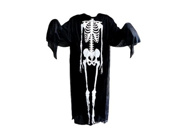 Strój przebranie kostium szkielet coco halloween długość 120 cm