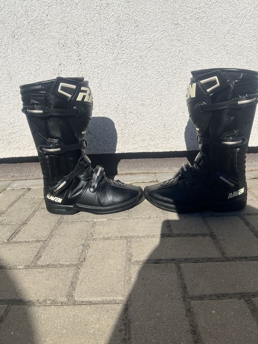 Buty crossowe cross enduro quad atv raven 43