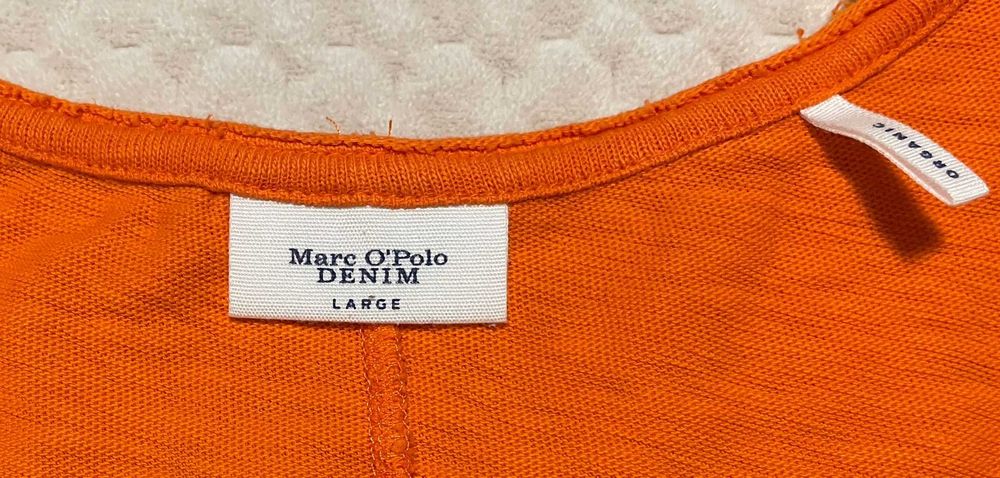 Marc O Polo - damska bluzka - 100% bawełna - rozmiar Large.