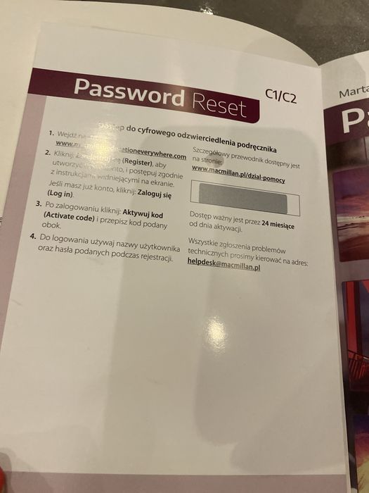 Password Reset c1/C2