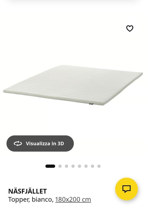 Topper ikea NÄSFJÄLLET