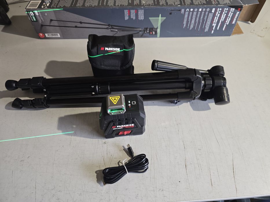 Parkside Laser Nível 4V Akku