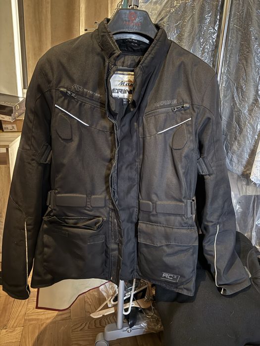 Blusão motard inverno da Bering usado