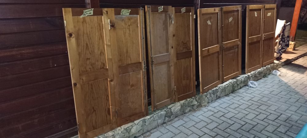 Portadas de janelas. 1.20m de altura, as medidas estão nas fotos