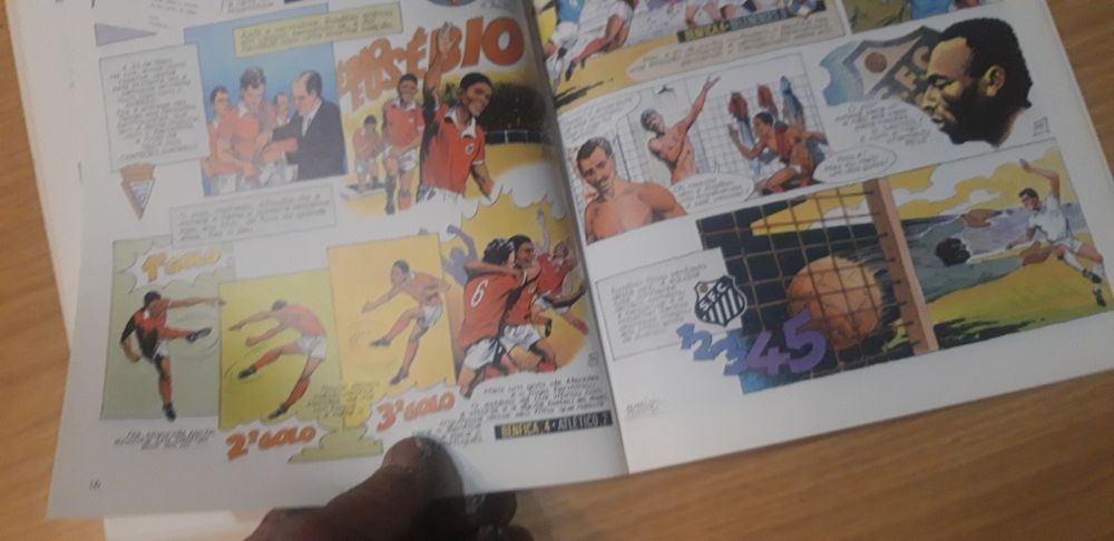 Livro Banda Desenhada Eusébio Pantera Negra