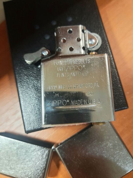 Зажигалка Zippo 207 Regular Street Chrome оригинал новая
