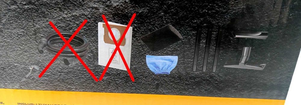 odkurzacz przemysłowy titan 1300w 16l mokro sucho