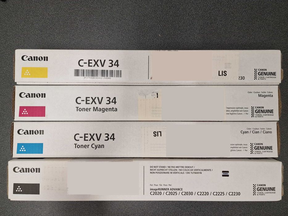 Toner original Canon C-EXV 34